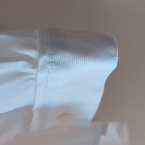 NWOT Plus Size White Blouse by Lafayette 148 - Picture 5 of 7